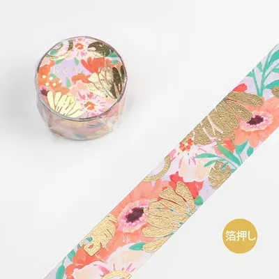 BGM Flower Melody Gerbera Masking Tape