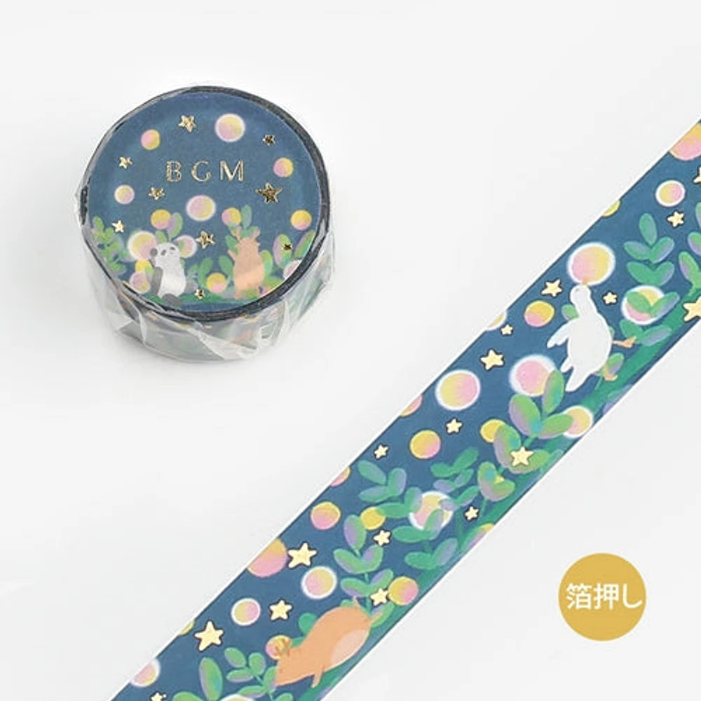 BGM Starry Night Forest Masking Tape BM-SPRW012