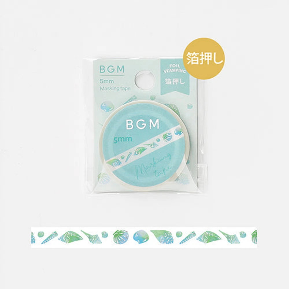 BGM Sea Shell Masking Tape BM-LSG116