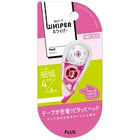 Plus Whiper Petit Correction Tape - Pink