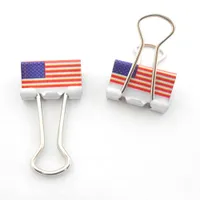 Velos Binder Clip World Flag 10 pc