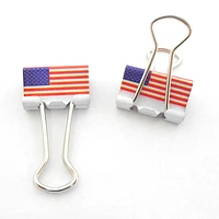 Velos Binder Clip World Flag 10 pc