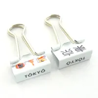 Velos Binder Clip Japanese Prefectura 10pc