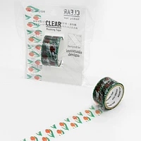 Round Top Masking Tape Clear Masking Tape Flower Decoration - Flower Decoration