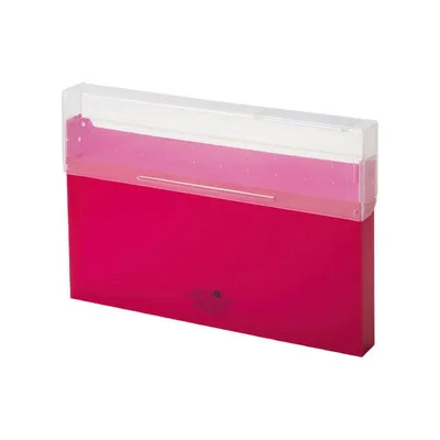 Lihit Lab A4 Thick Document Case - Red
