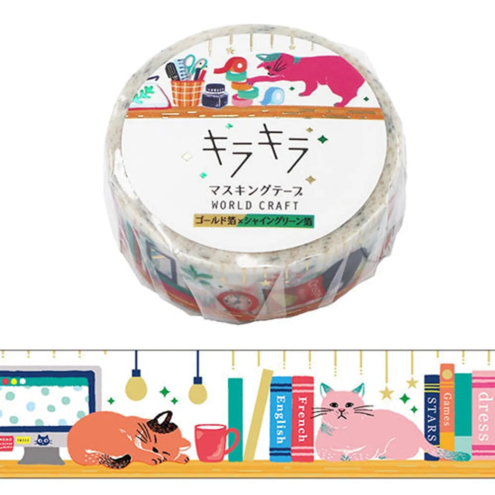 World Craft Masking Tape Cat