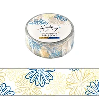 World Craft Glittery Gerbera Masking Tape KRMT15-059