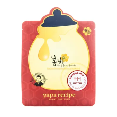 Papa Recipe Bombee Ginseng Red Honey Oil Mask Pack