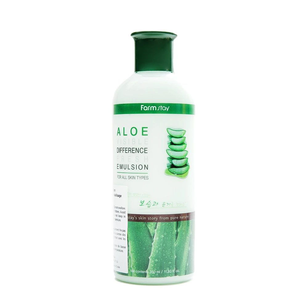 Farm Stay Aloe Visible Difference Fresh Emulsion 350ml