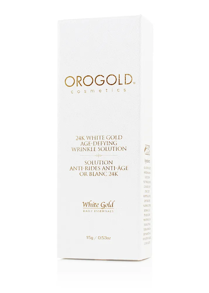 24K White Gold Age-Defying Wrinkle Solution