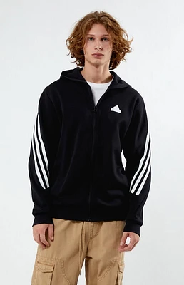 adidas Essentials Fleece 3-Stripe Full Zip Hoodie