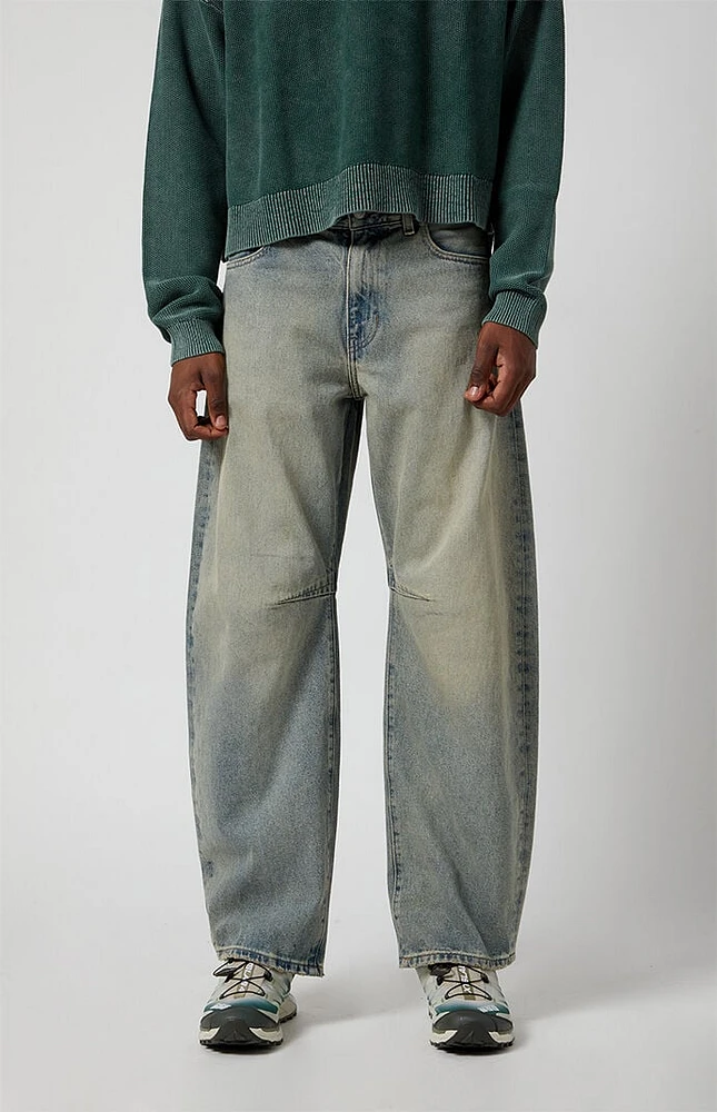 PacSun Tinted Baggy Barrel Jeans