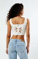 Another Girl Cut Work Corset