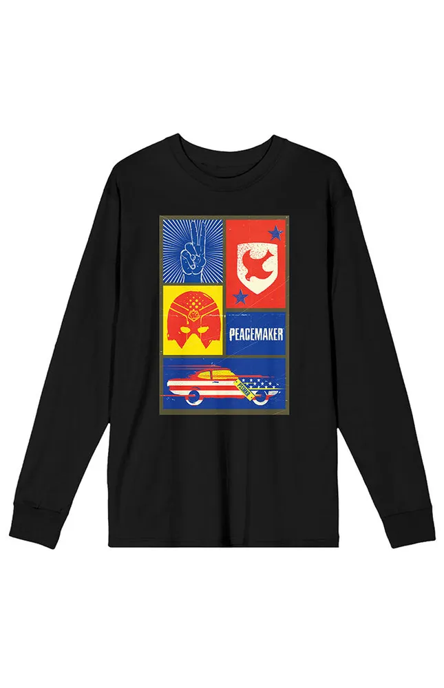 DC Comic Peacemaker TV Series Long Sleeve T-Shirt