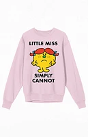 Little Miss Simply Cannot Crew Neck Sweatshirt