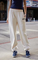 John Galt White Newport Rosa Sweatpants