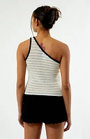 Your Favorite Colette One Shoulder Knit Top