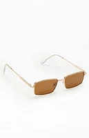PacSun Metal Square Sunglasses