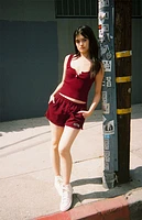 John Galt Burgundy Marissa Tank Top