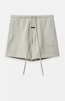 Fear of God Essentials Heather Stone Soccer Fleece Sweat Shorts