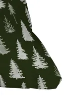 Green Trees Outdoor Throw Pillow