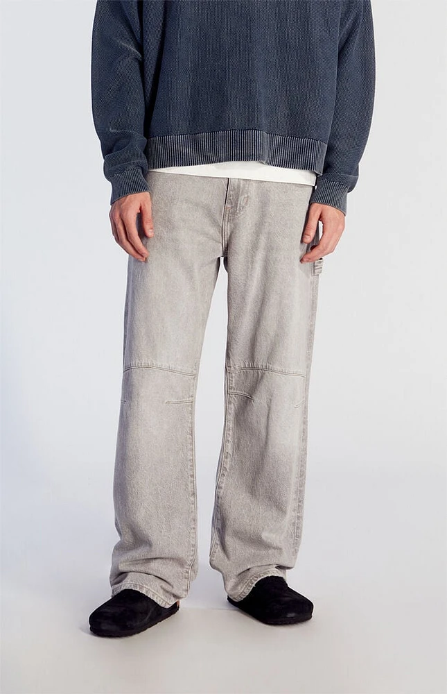PacSun Gray Baggy Carpenter Jeans