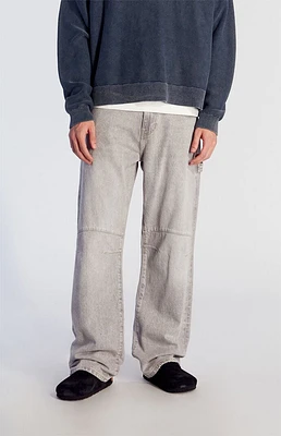 PacSun Gray Baggy Carpenter Jeans