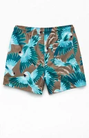 PacSun Paradise 4.5" Swim Trunks