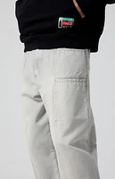 PacSun Gray Baggy Paneled Pants