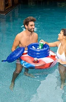 PoolCandy Stars & Stripes Floating Drink Cooler