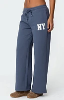 Edikted NY Wide Leg Sweatpants