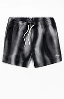 PacSun Halftone 4.5" Swim Trunks