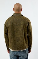 PacSun Faux Leather Textured Jacket