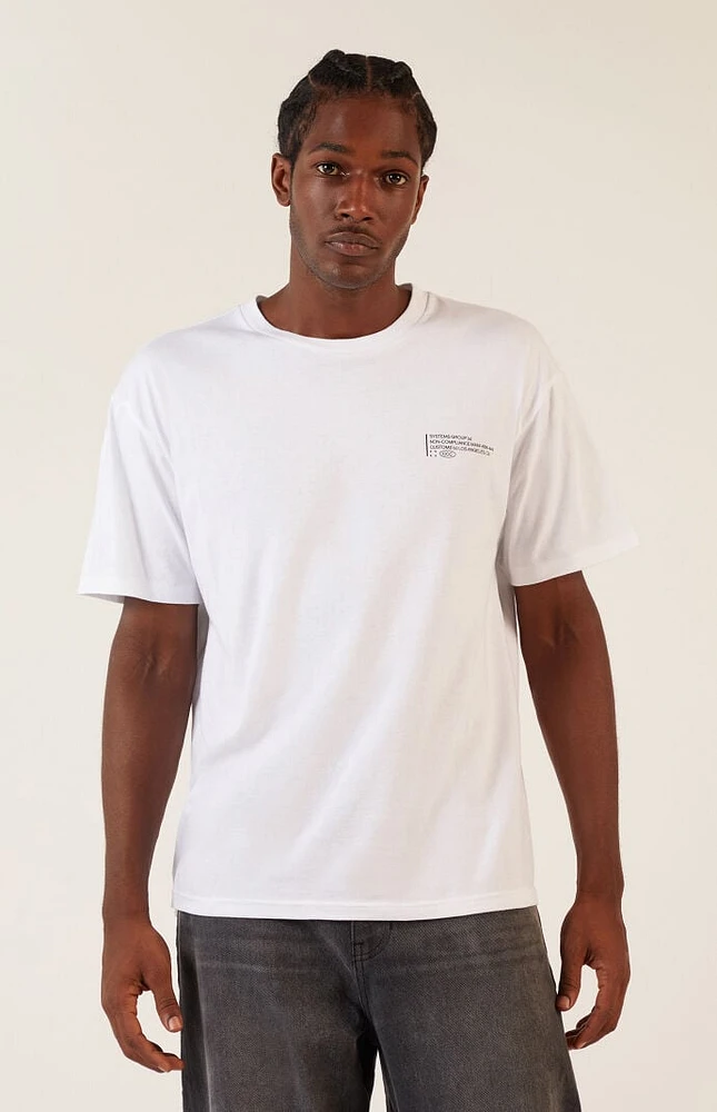 PacSun Systems Boxy Cropped T-Shirt