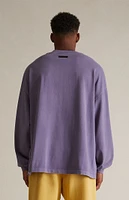 Fear of God Essentials Lavender Heavy Long Sleeve T-Shirt