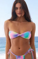 Kulani Kinis Stardust Twist Bandeau Bikini Top