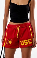 Mitchell & Ness NCAA USC Mesh Jump Basketball Shorts
