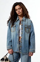 True Religion Oversized Denim Shacket