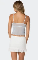 Edikted Bethany Mesh Tank Top