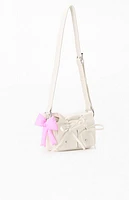 Pacsun Pink Bow Knotted Crossbody Bag