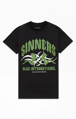 PacSun Sinner Rhinestone T-Shirt