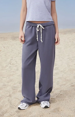 John Galt Gray Side Stripe Anastasia Sweatpants