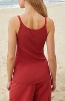 John Galt Red Beyonca Tank Top