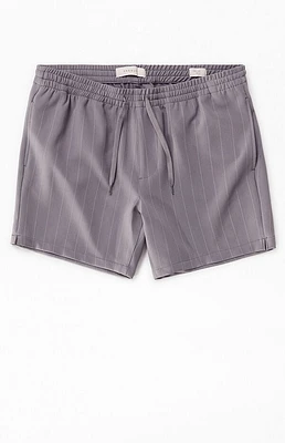 Pacsun Gray Striped Volley Shorts