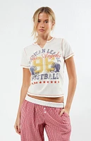 Golden Hour Los Angeles Football 96 Notched T-Shirt