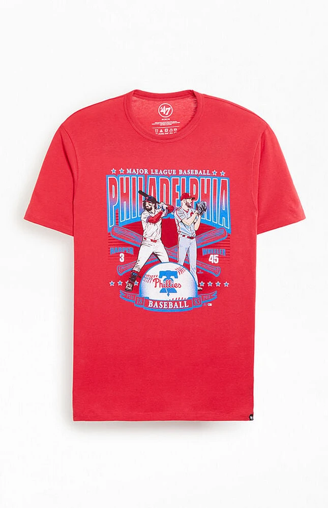 47 Brand Phillies Team Players T-Shirt