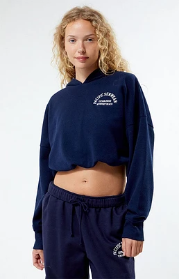 PacSun Pacific Sunwear Bubble Cropped Hoodie