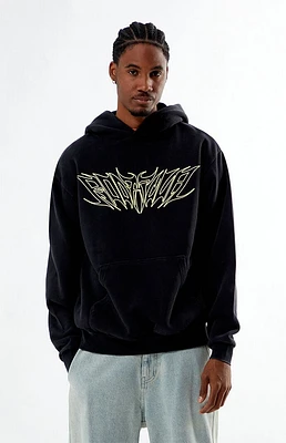 RODMAN BRAND Star Script Snow Wash Hoodie