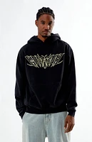 RODMAN BRAND Star Script Snow Wash Hoodie