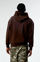 PacSun Brown Potassium Vintage Wash Hoodie